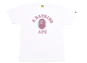 A Bathing Ape A Rising Bape Photo Tee in White