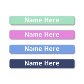 Berry Mini Name Labels 40pk