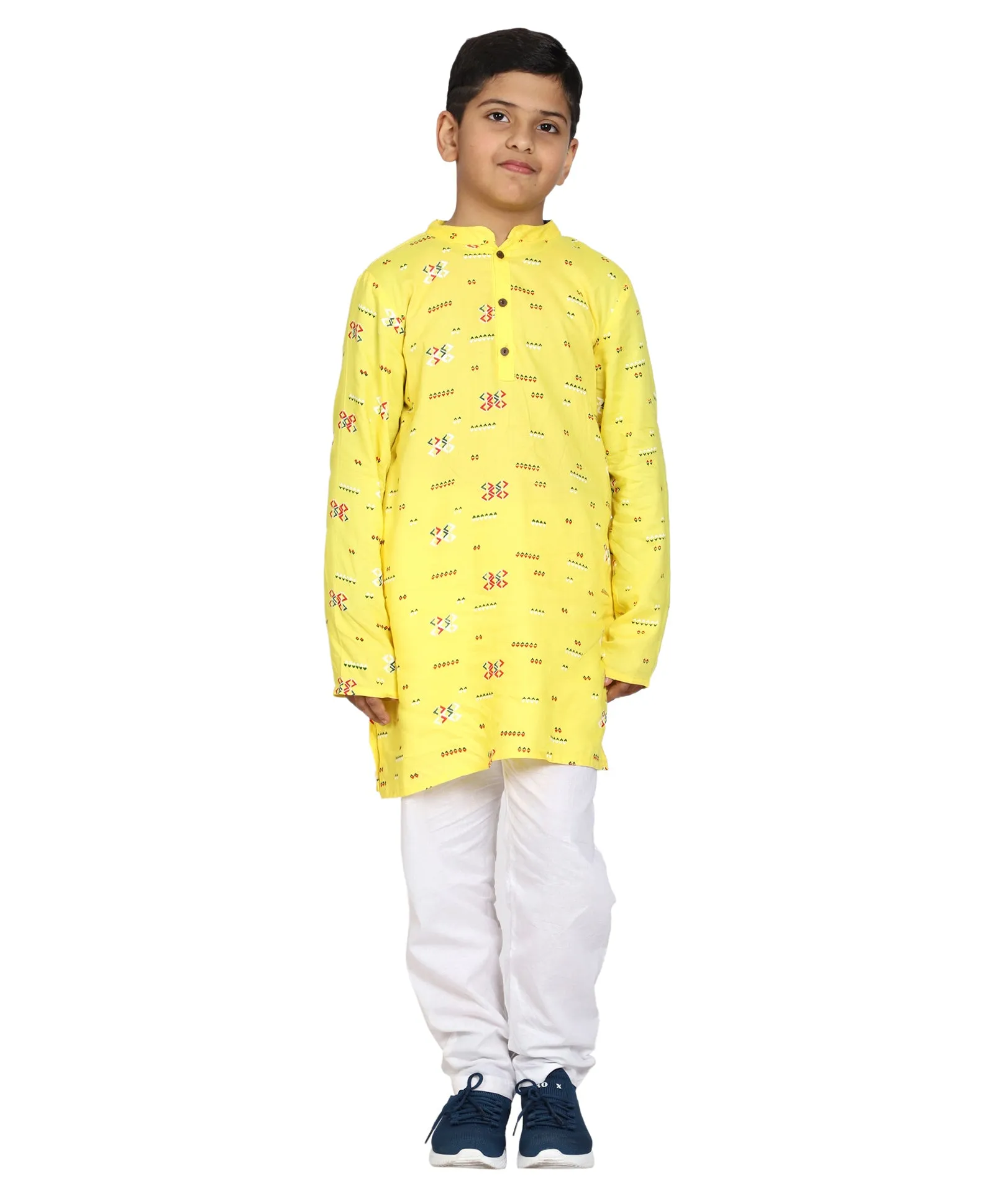 Boys Kurta with Pyjama Set