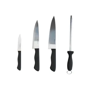 Cadet Knife & Sharpener 3pc Set