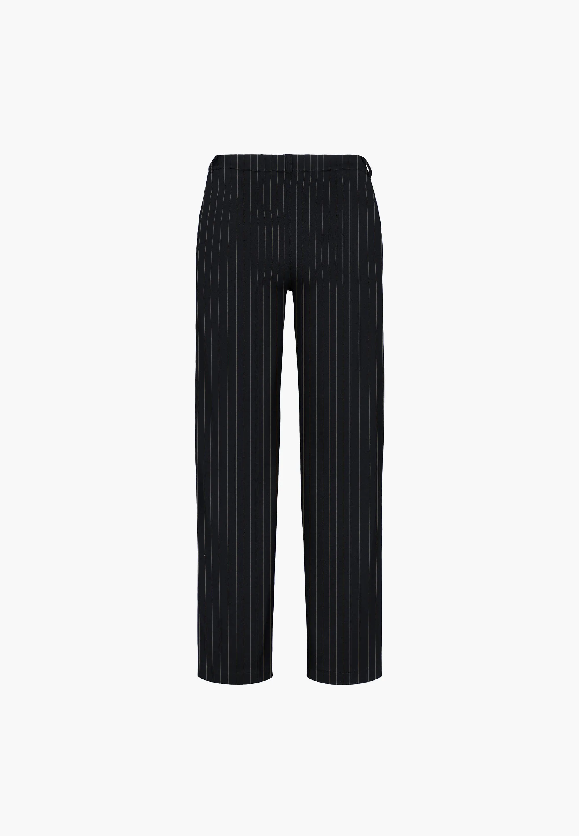 Donna Loose - Medium Length - Black Stripe Brushed