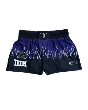 Fire FC Women's Fight Shorts (3" Inseam) - Berry