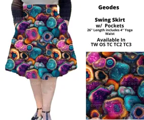 Geodes Swing Skirt by ML&M