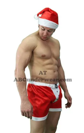 Man's Holiday Boxer Set Sexy Santa for Men