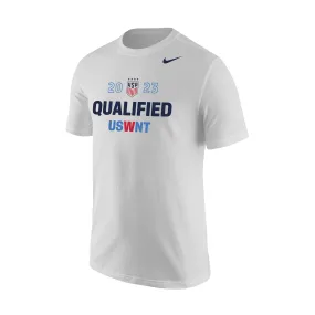 Men's Nike USWNT Qualified 2023 White Tee