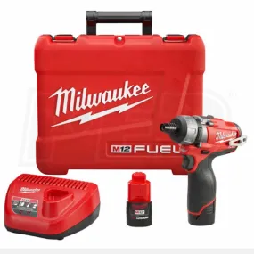 Milwaukee 2402-22 M12 FUEL 1/4 Hex 2-Speed Screwdriver Kit