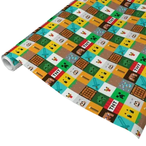 Minecraft Character Checker Gift Wrap