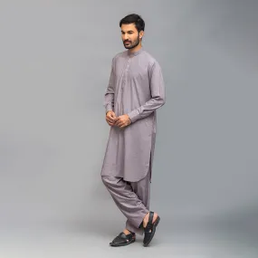 Oak Brown Shalwar Kameez