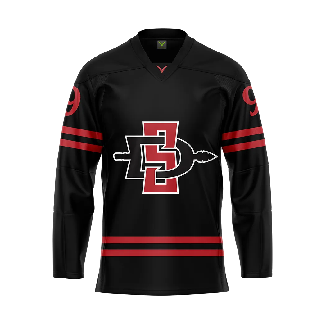 SDSU Dark Sublimated Replica Jersey Customized