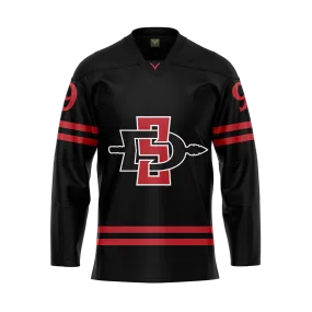 SDSU Dark Sublimated Replica Jersey Customized