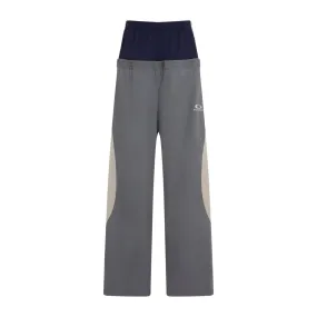 TRACKSUIT CUT-UP TROUSERS IN TECHNICAL FABRIC