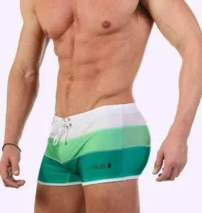 XL Swimwear JJ MALIBU IBIZA Swim-Trunk Green Swim-Short 1